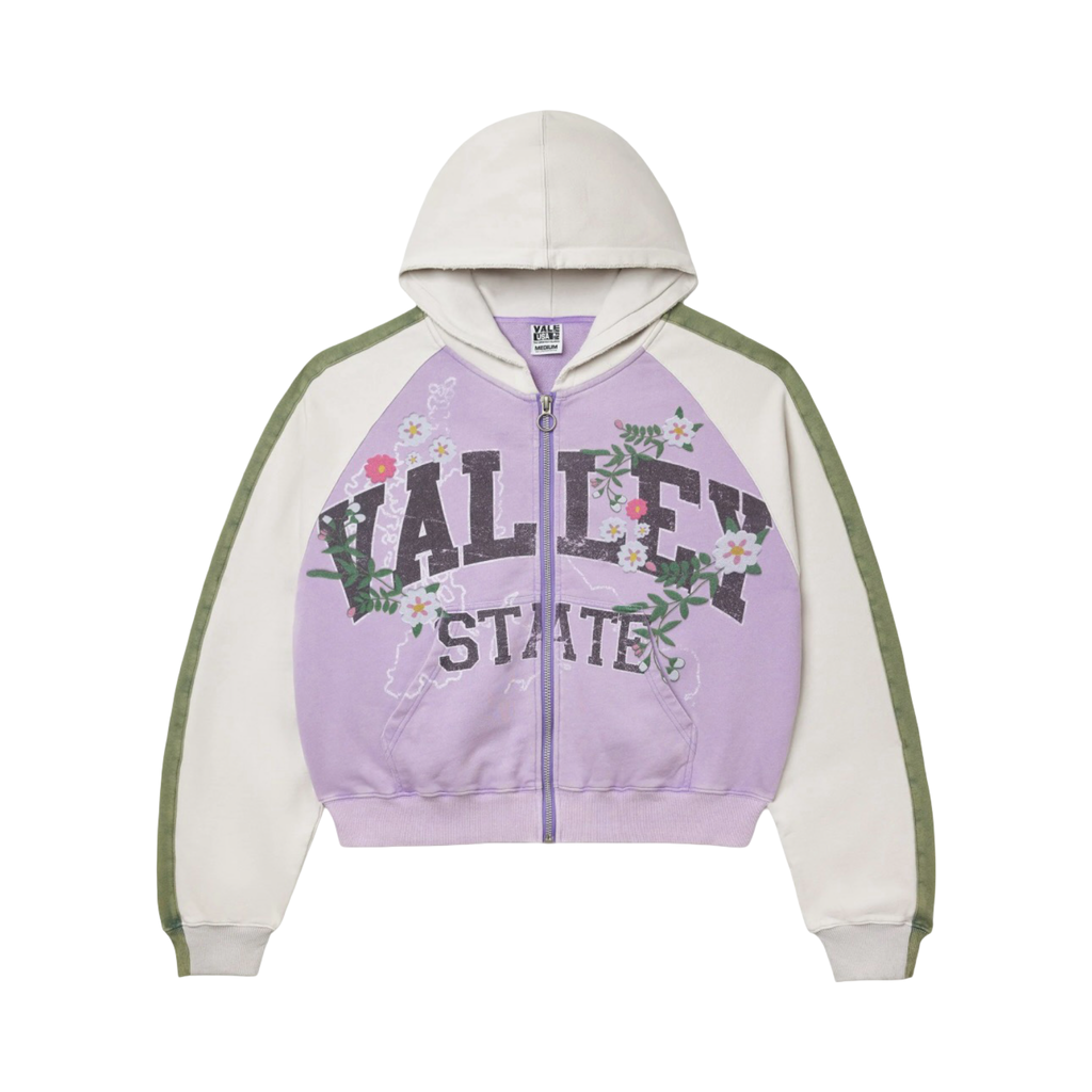 Vale Forever Pearl Zip Up Hoodie