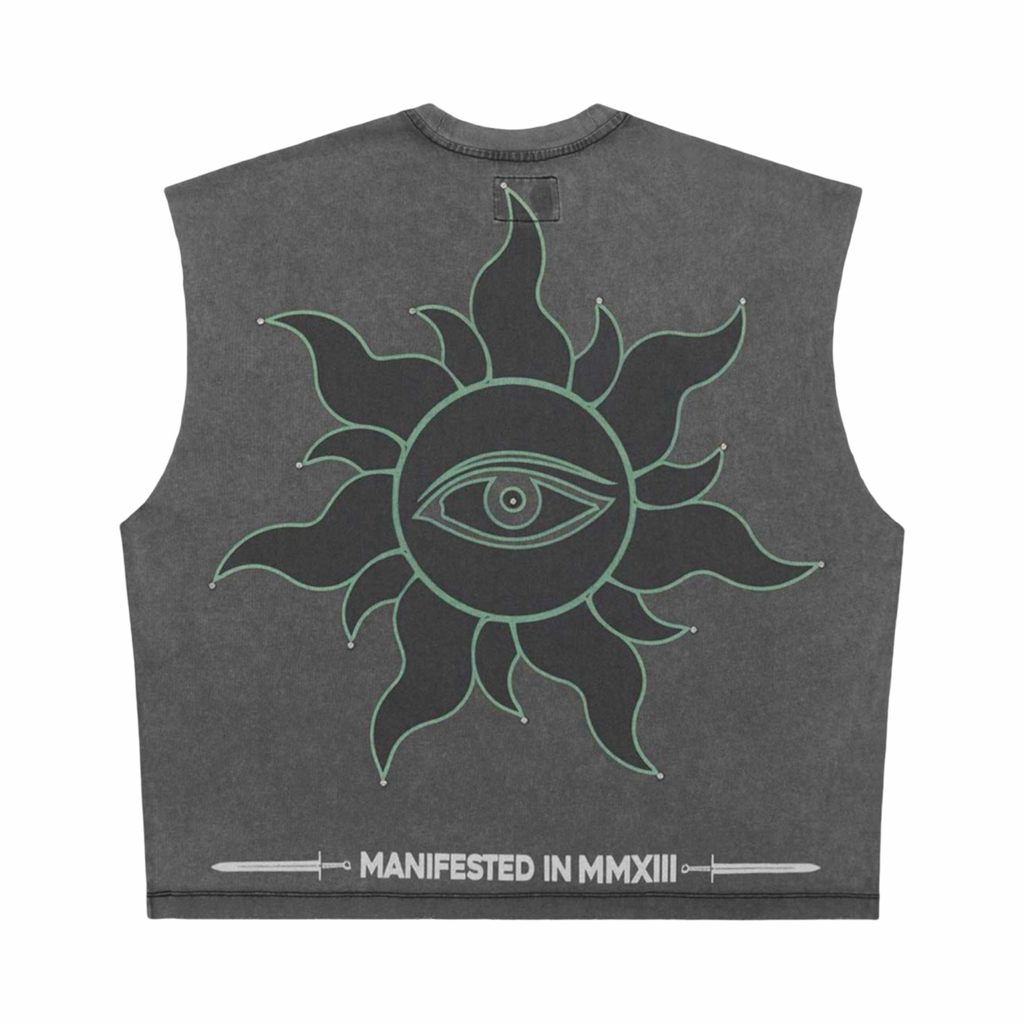 Godspeed Sunken Liberty 2 Sleeveless Tee Slate Grey