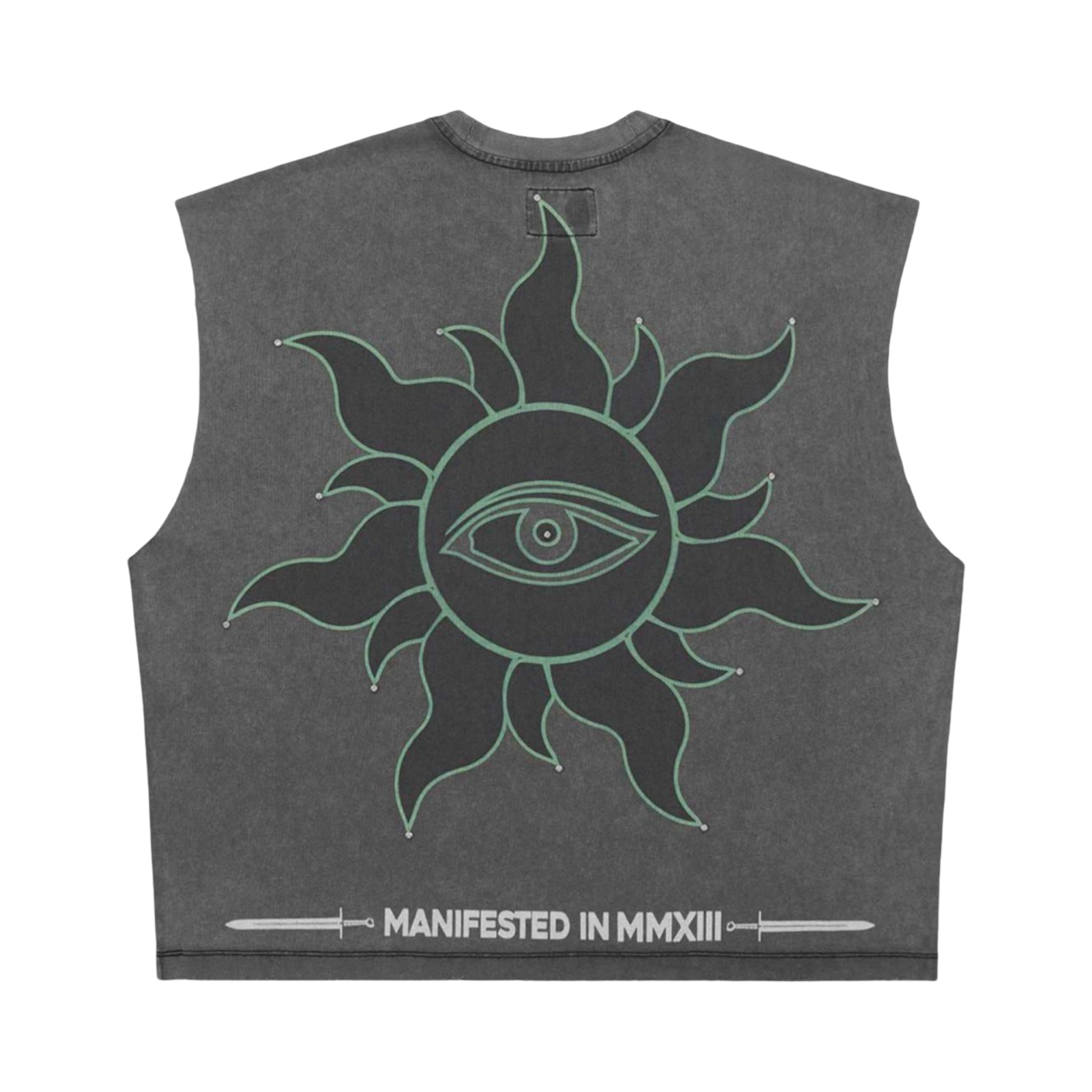 Godspeed Sunken Liberty 2 Sleeveless Tee Slate Grey