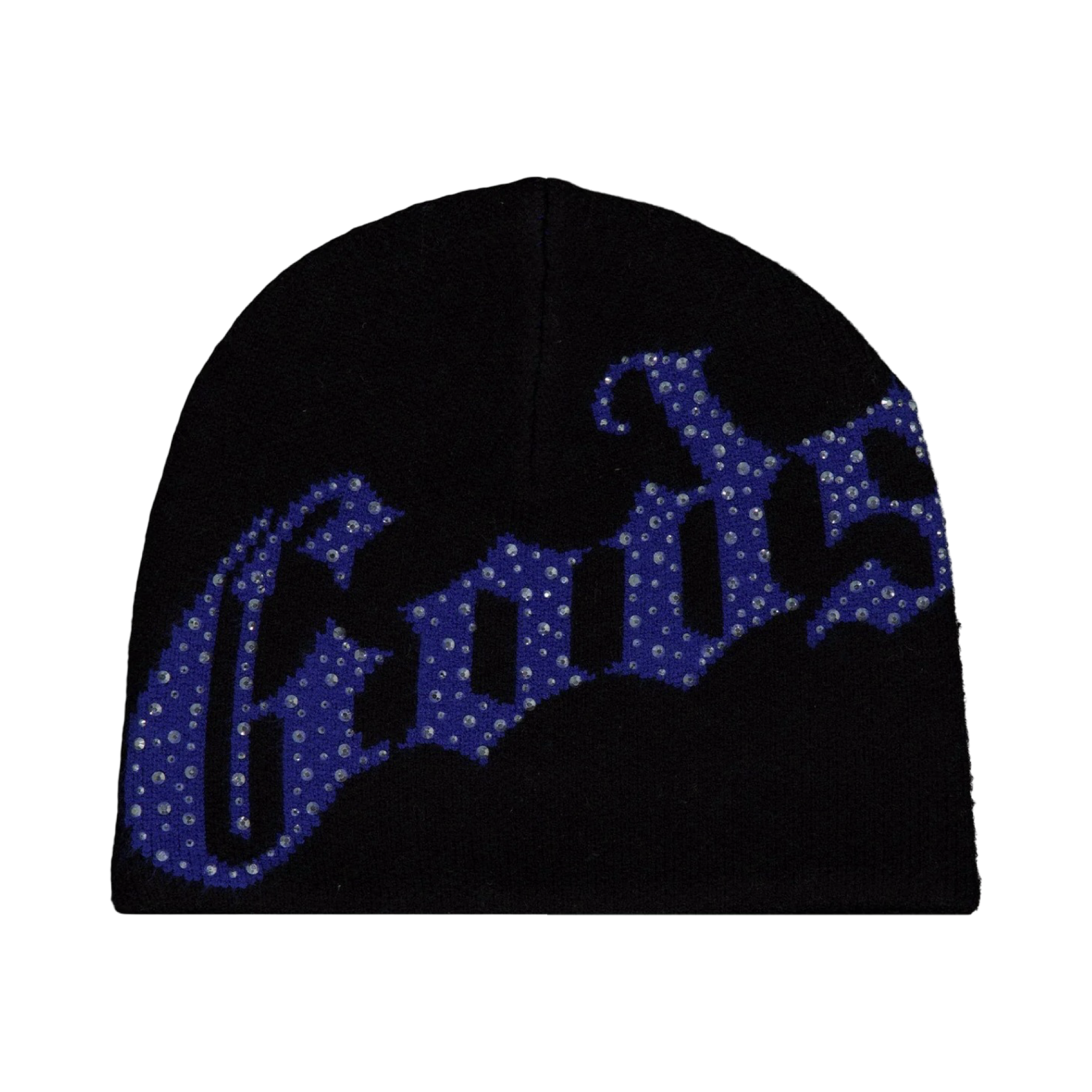 Godspeed OG Logo Studded Black/Blue Beanie