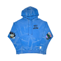 Gallery Dept. French Logo Tie Dye G Patch Hoodie Blue