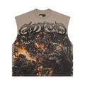 Godspeed Steel Sharpens Steel Sleeveless Slate Grey