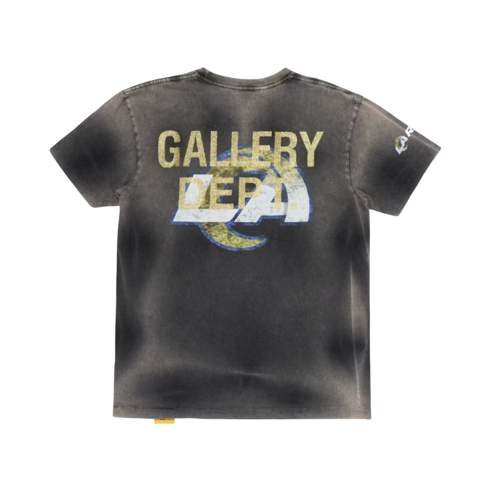 Gallery Dept.x LA Rams Sun Faded Black Tee