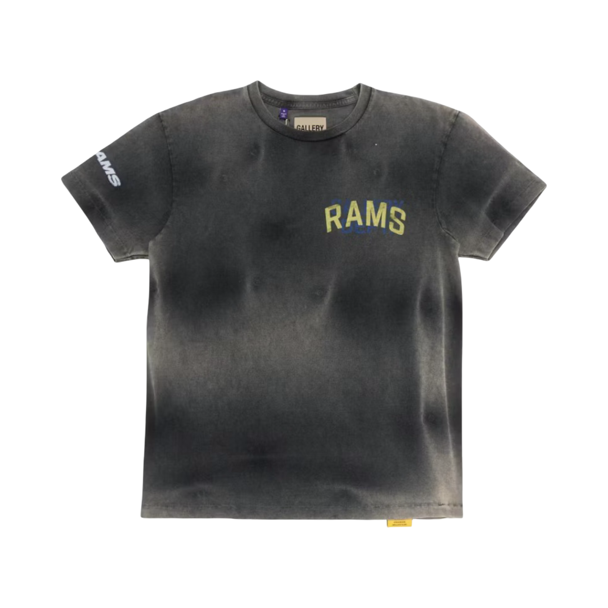 Gallery Dept.x LA Rams Sun Faded Black Tee