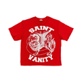 Saint Vanity Big Logo Tee Red/White