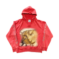 Saint Vanity Red Jesus Hoodie