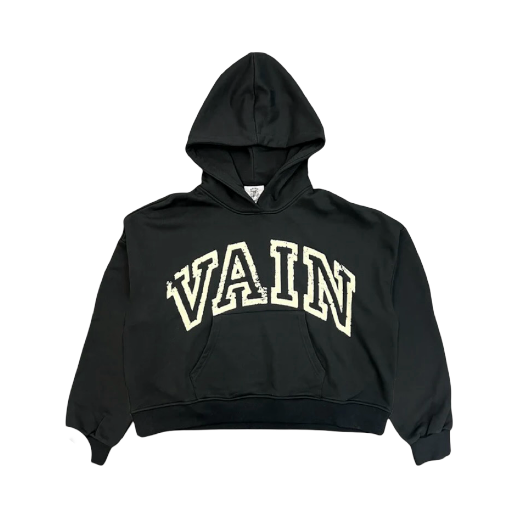 Saint Vanity Vain Hoodie Black/Cream