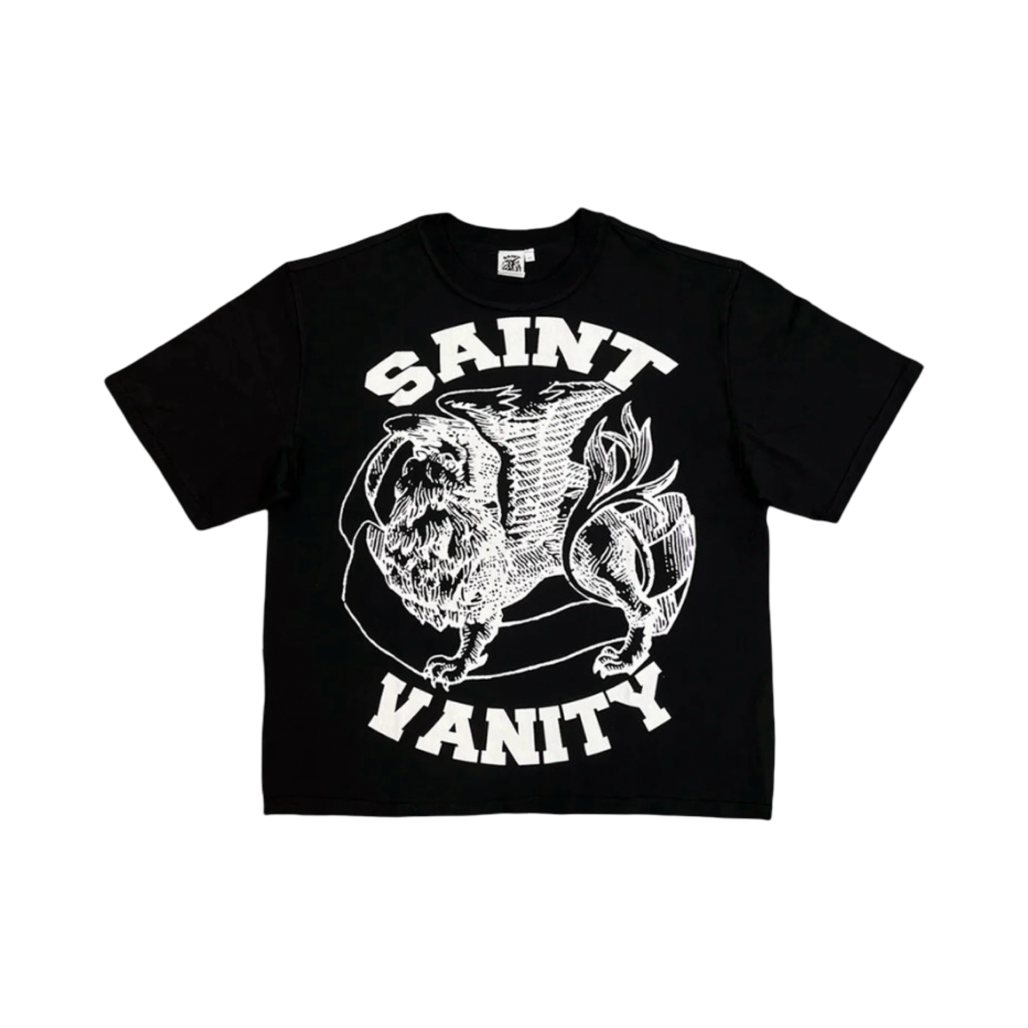Saint Vanity Big Logo Tee Black/White