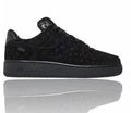 Louis Vuitton Triple Black Air Force 1 Low