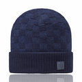 Louis Vuitton Black Néo Petit Damier Beanie Navy