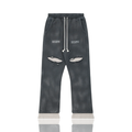 Satoshi Nakamoto Holy Ghost Layered Sweatpants Black