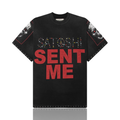 Satoshi Nakamoto Satoshi Sent Me Tee Black