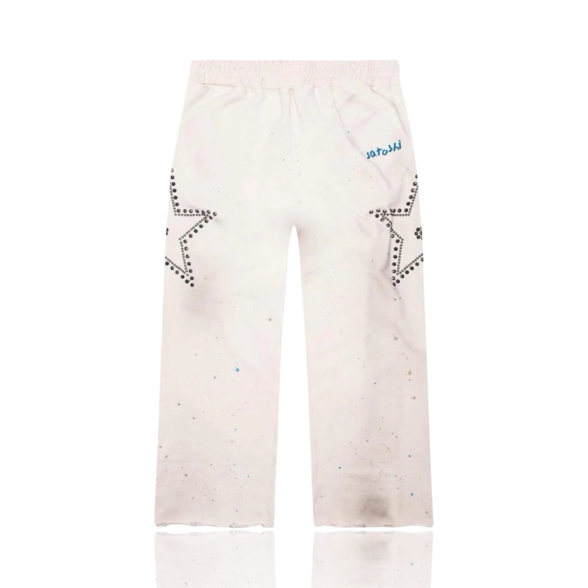 Satoshi Nakamoto Star Studded Sweatpants