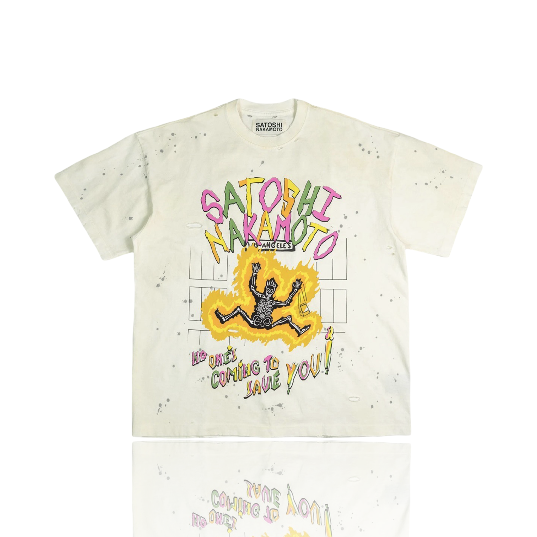 Satoshi Nakamoto No Savior Tee Cream