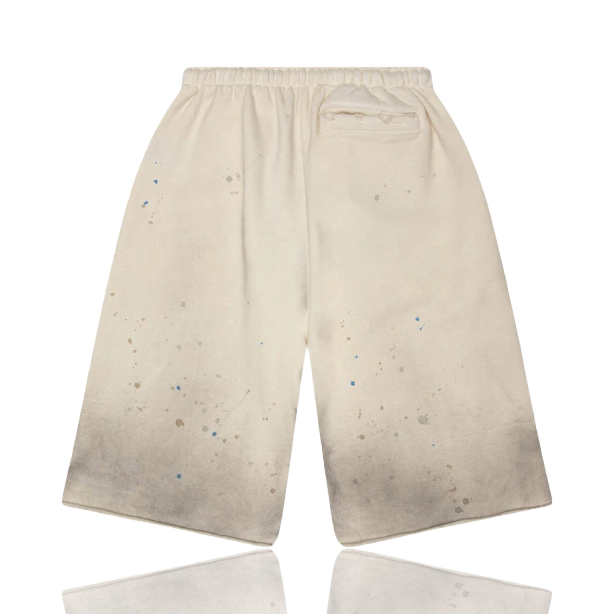 Satoshi Nakamoto Drifter Sweat Shorts White