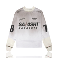Satoshi Nakamoto Mesh Moto Jersey White