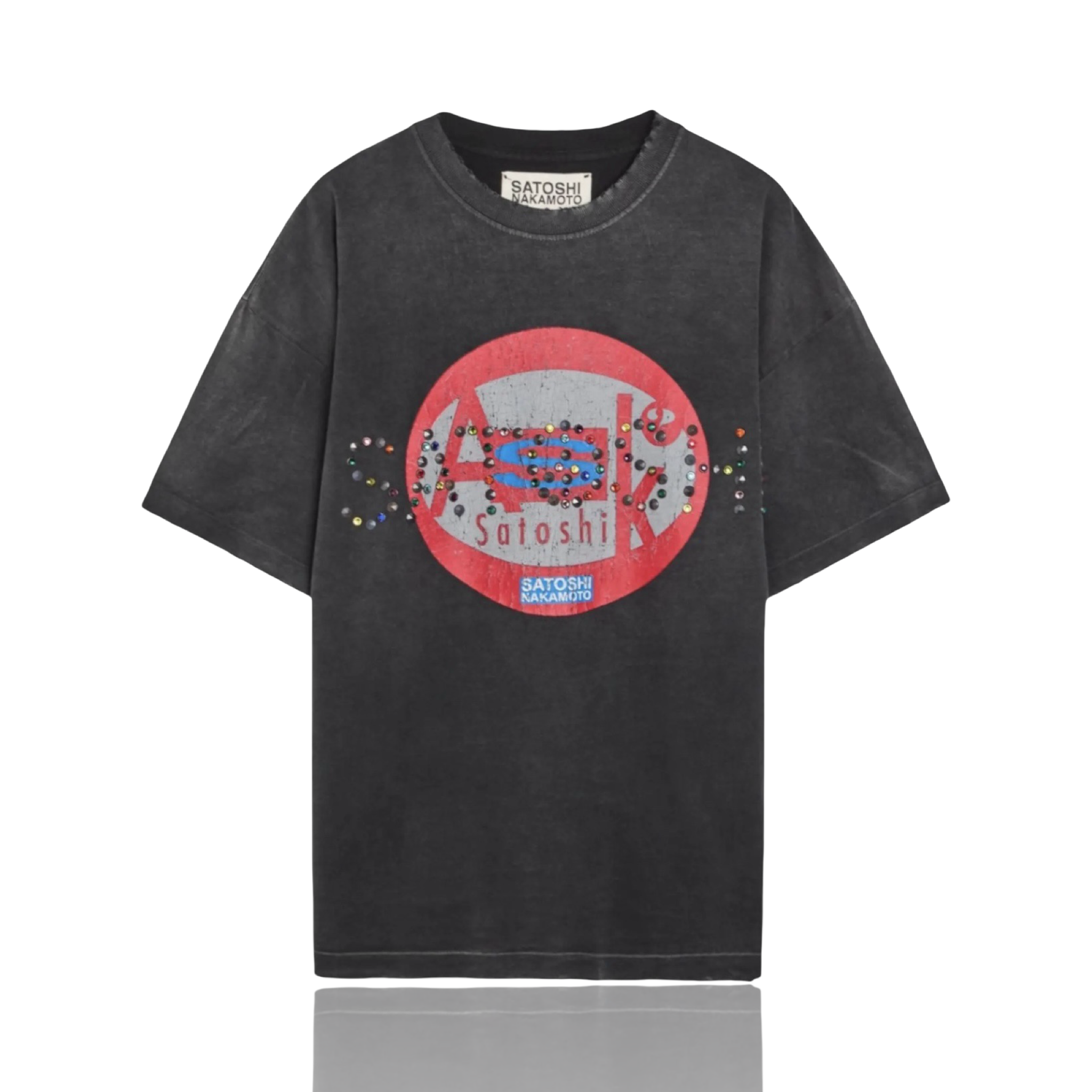 Satoshi Nakamoto Ask Satoshi Tee Black