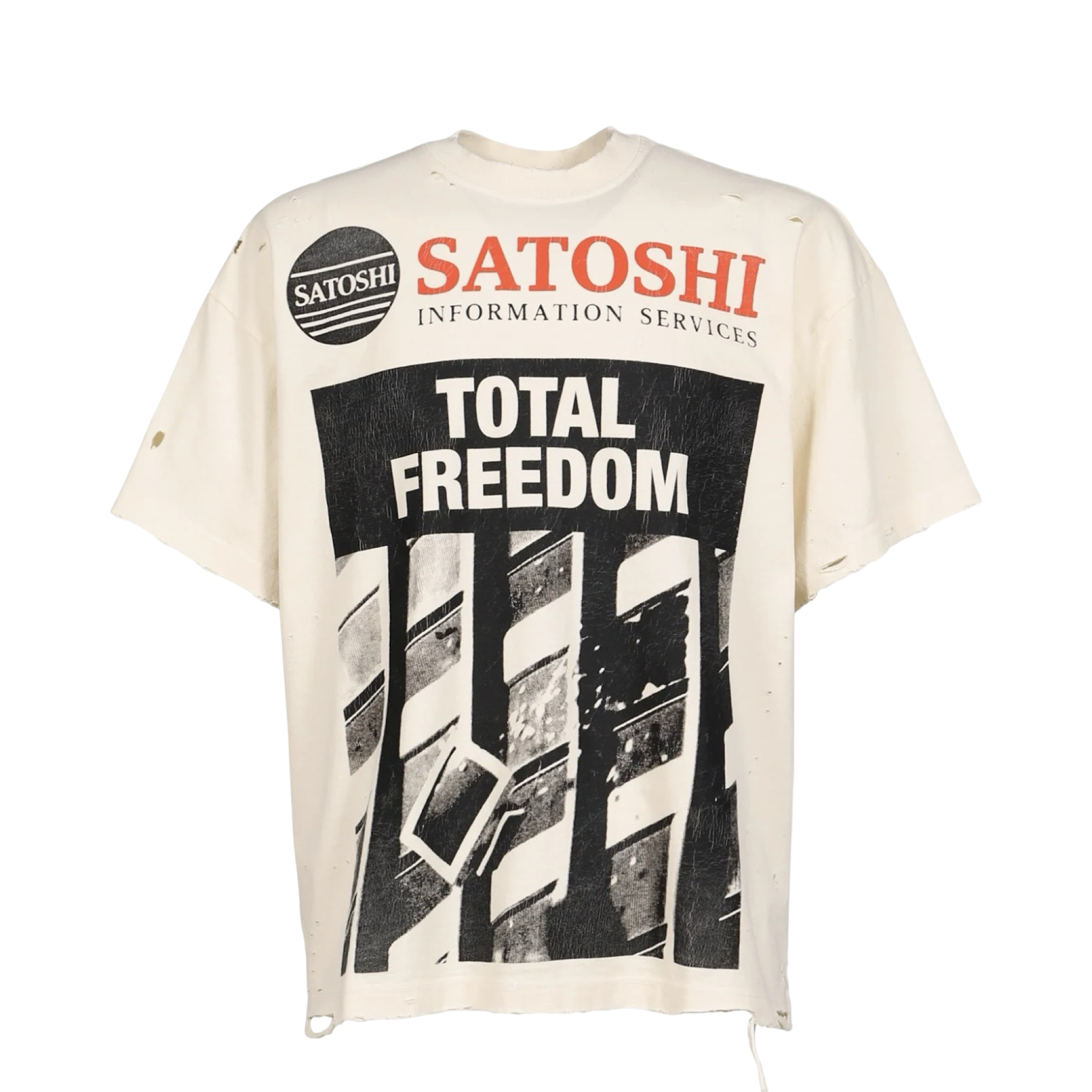 Satoshi Nakamoto Total Freedom Tee