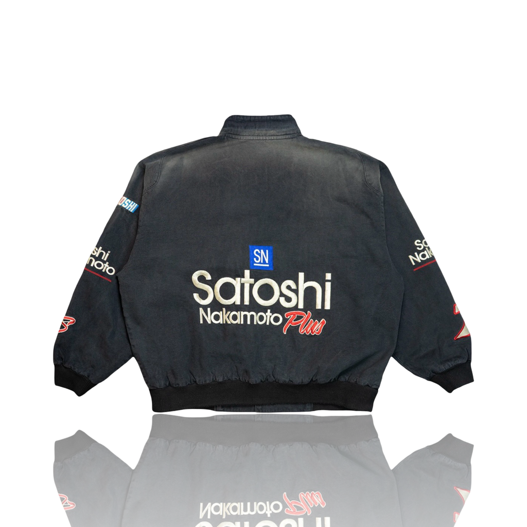 Satoshi Nakamoto Days Of Thunder Patch Mechanic Jacket
