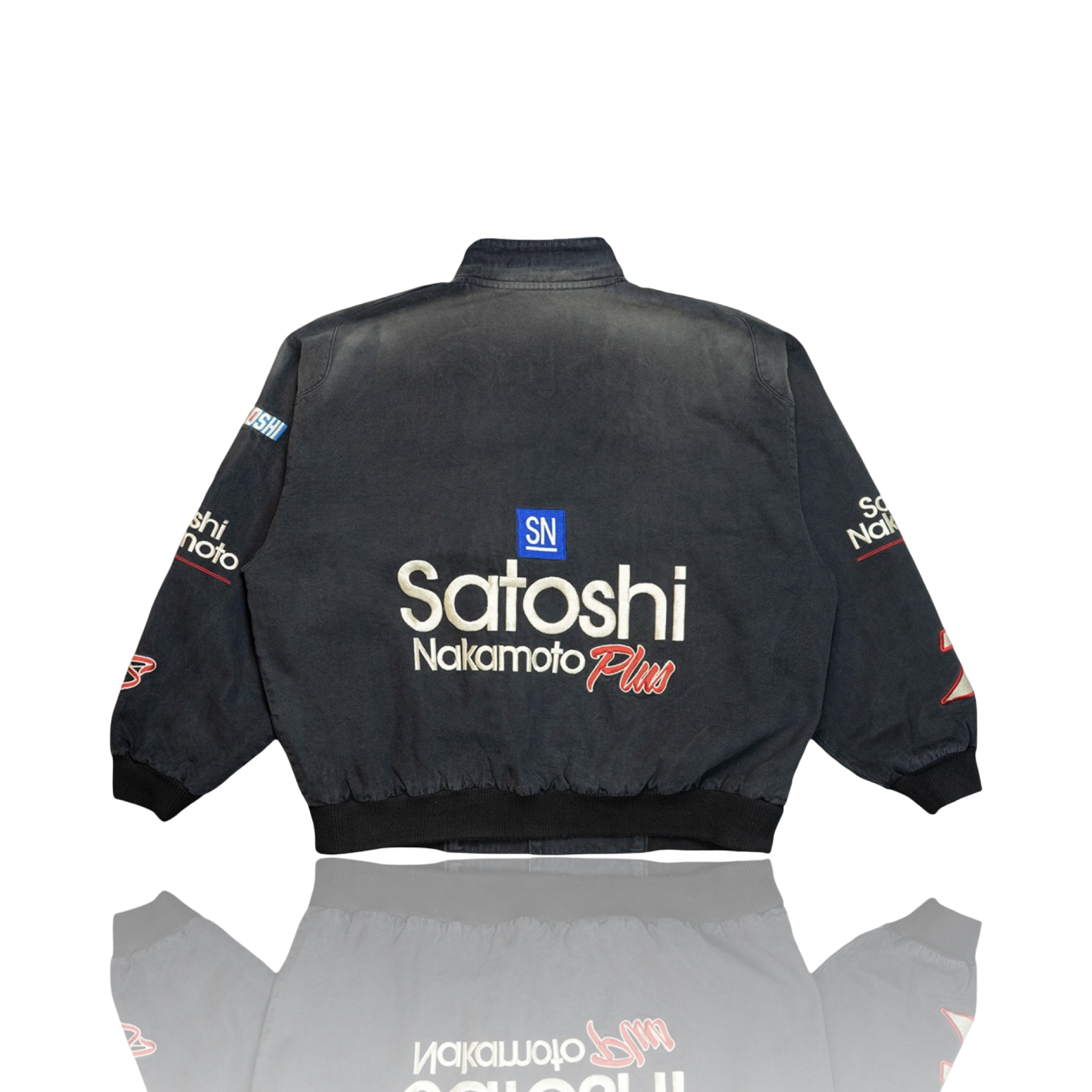 Satoshi Nakamoto Days Of Thunder Patch Mechanic Jacket