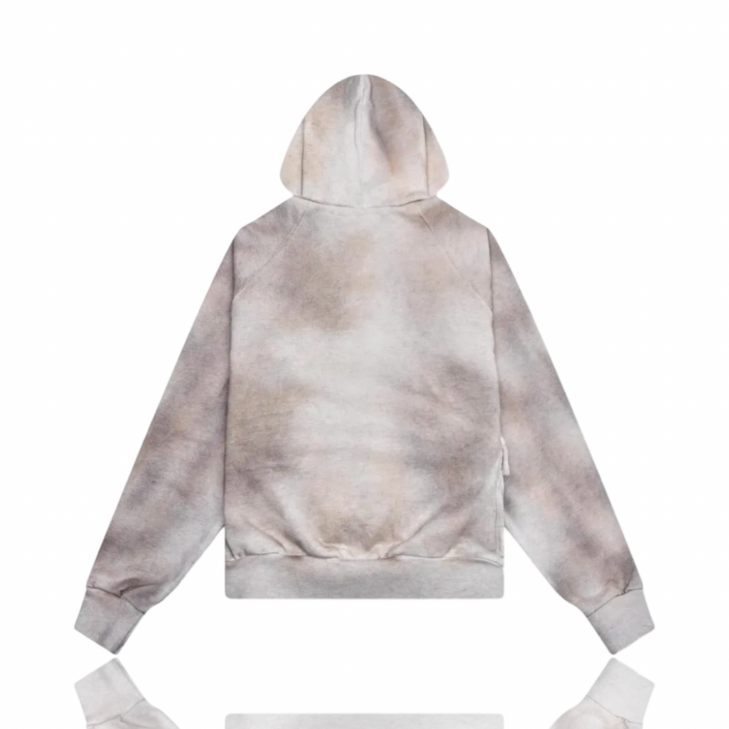Satoshi Nakamoto Cream Cargo Oversized Hoodie