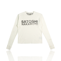 Satoshi Nakamoto Logo Thermal White
