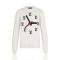 Louis Vuitton Beige Intarsia Sweater
