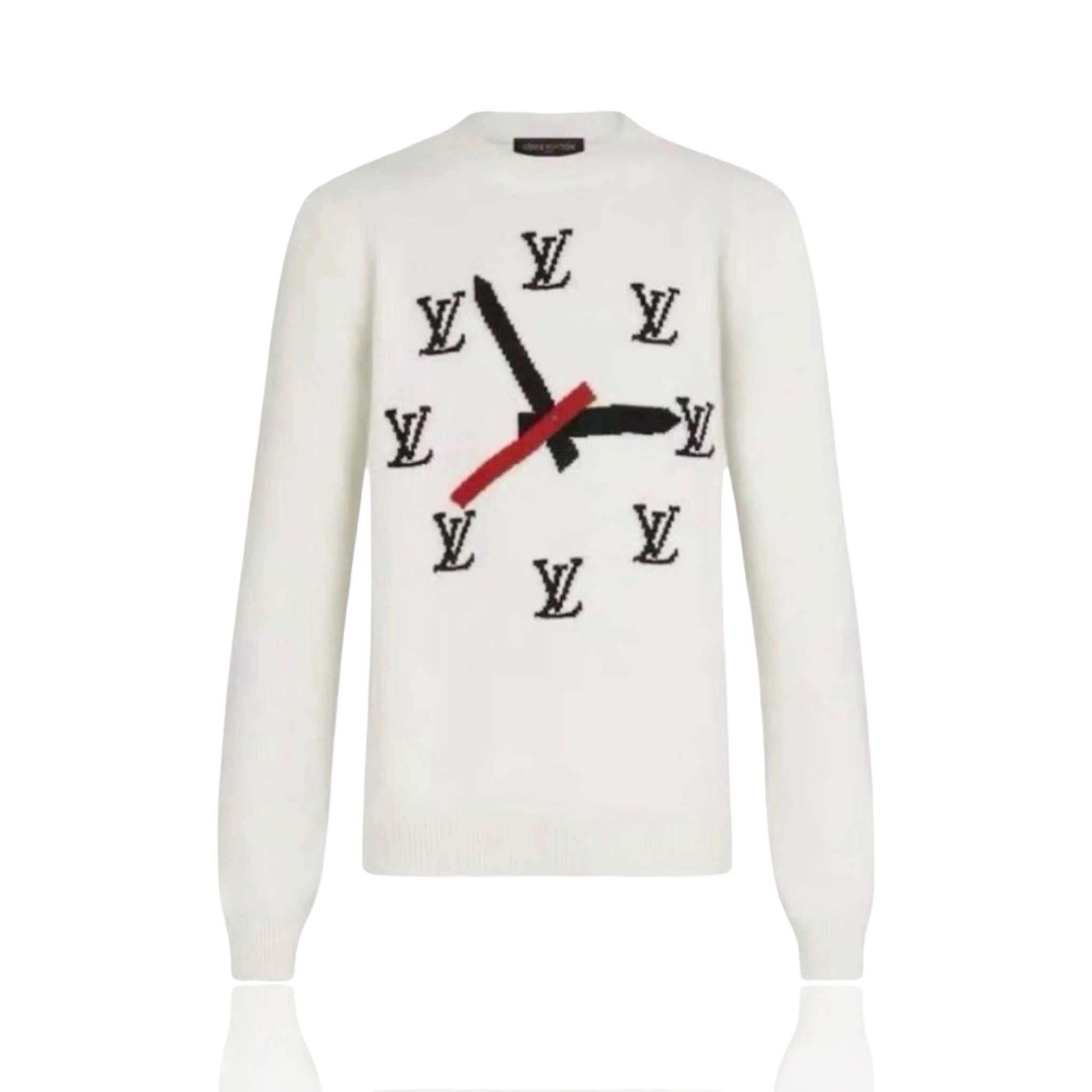 Louis Vuitton Beige Intarsia Sweater