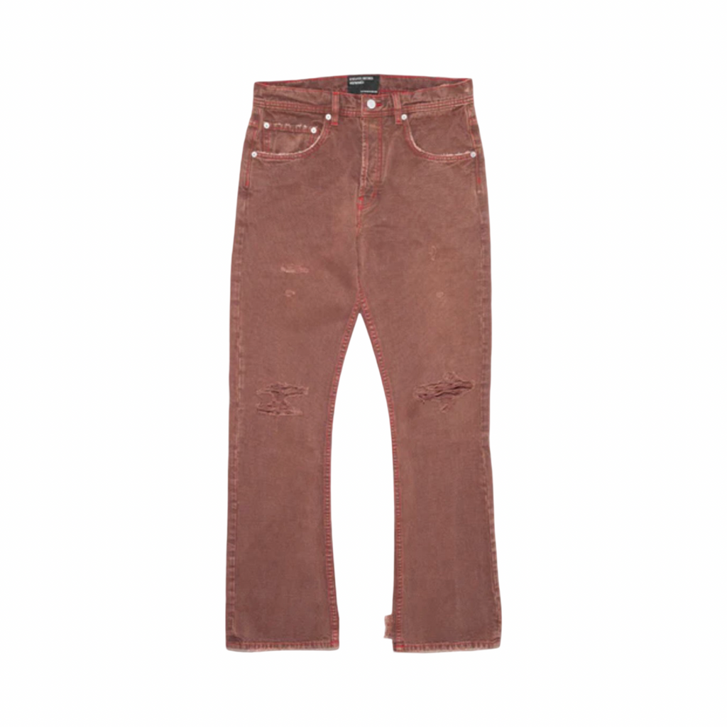 Enfants Riches Déprimés Psycik Flared Jeans Brown/Red