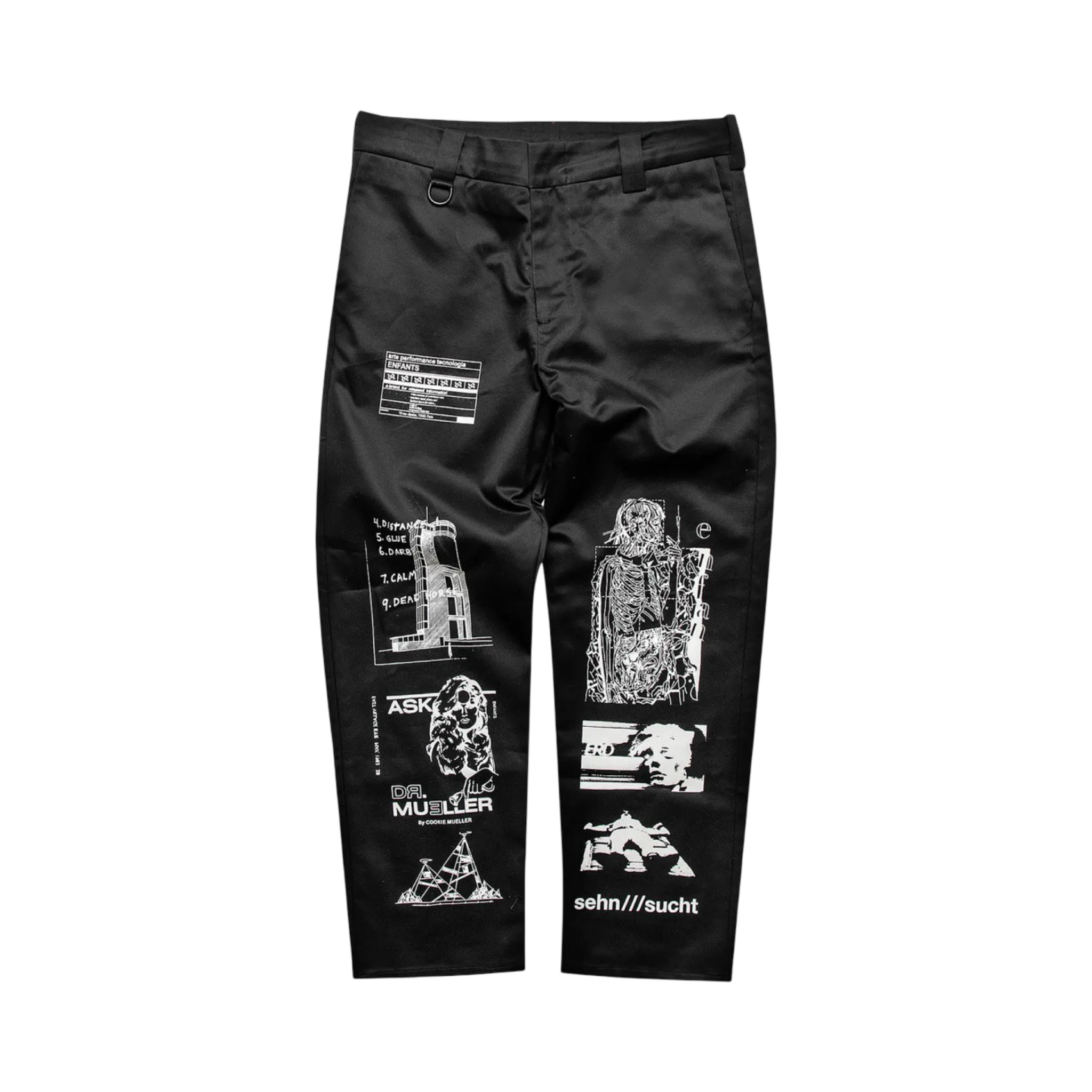 Enfants Riches Déprimés  Collage Trousers