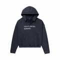 Enfants Riches Déprimés Distressed Logo Hoodie Navy