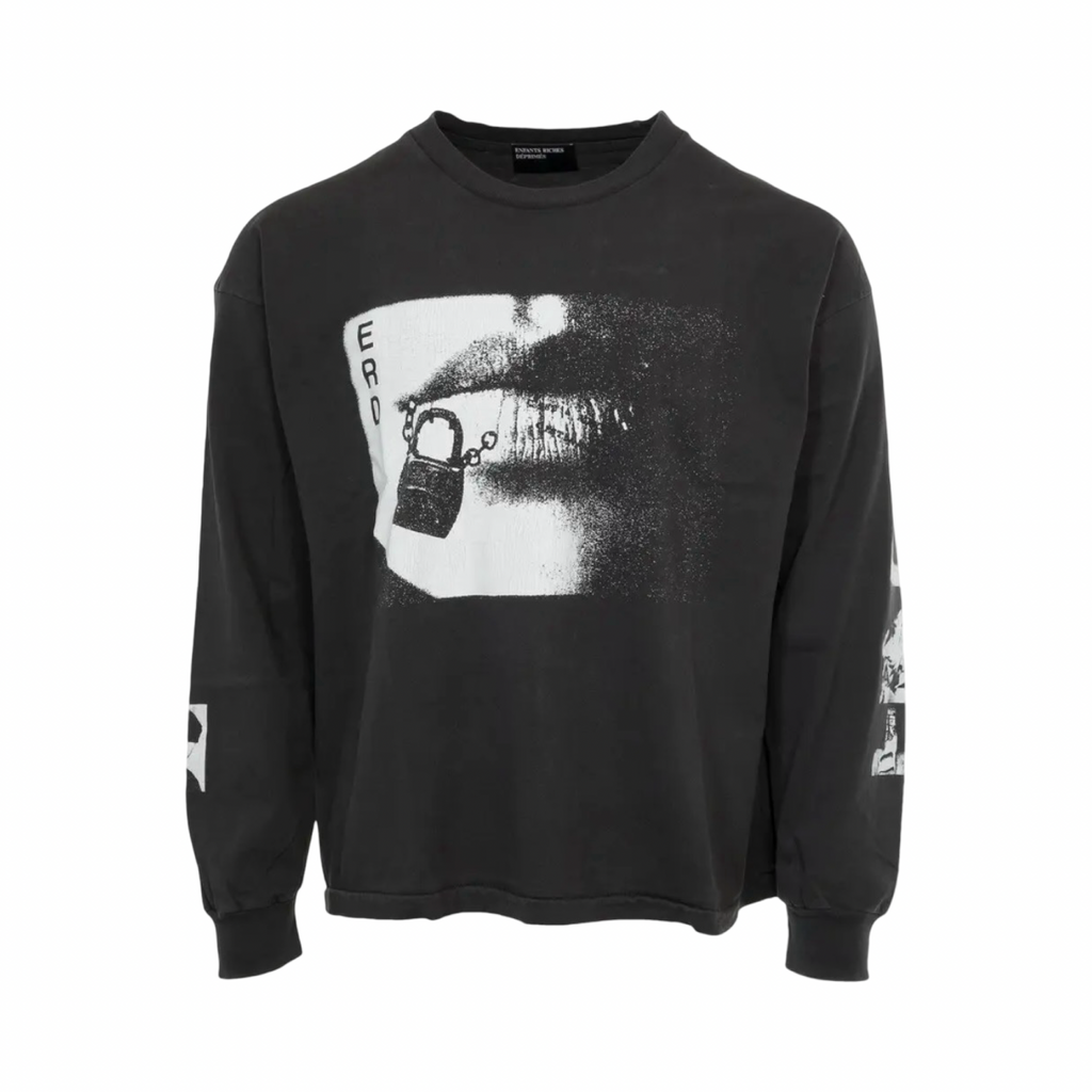 Enfants Riches Déprimés Lips Black Longsleeve