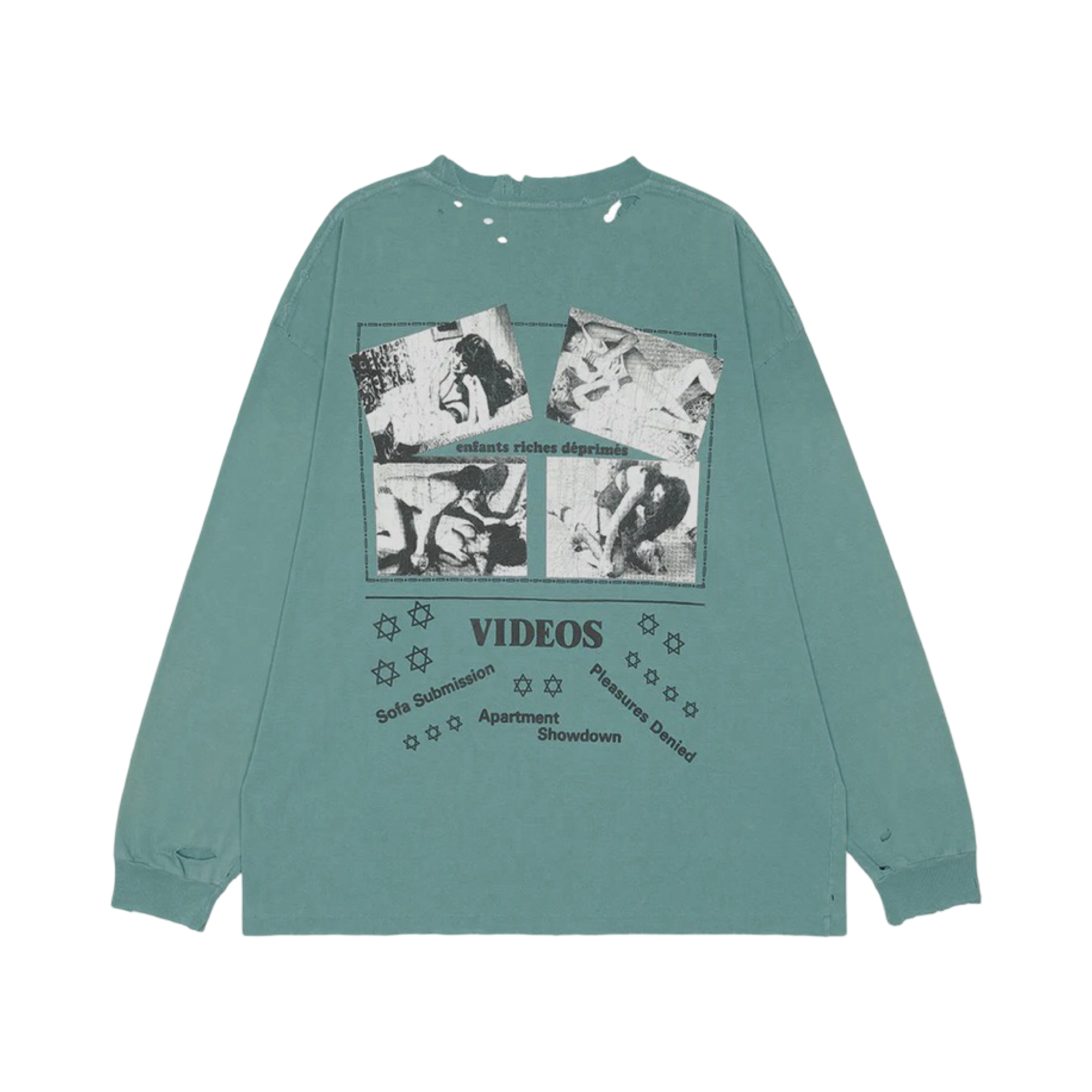Enfants Riches Deprimes Classic Logo Longsleeve Red