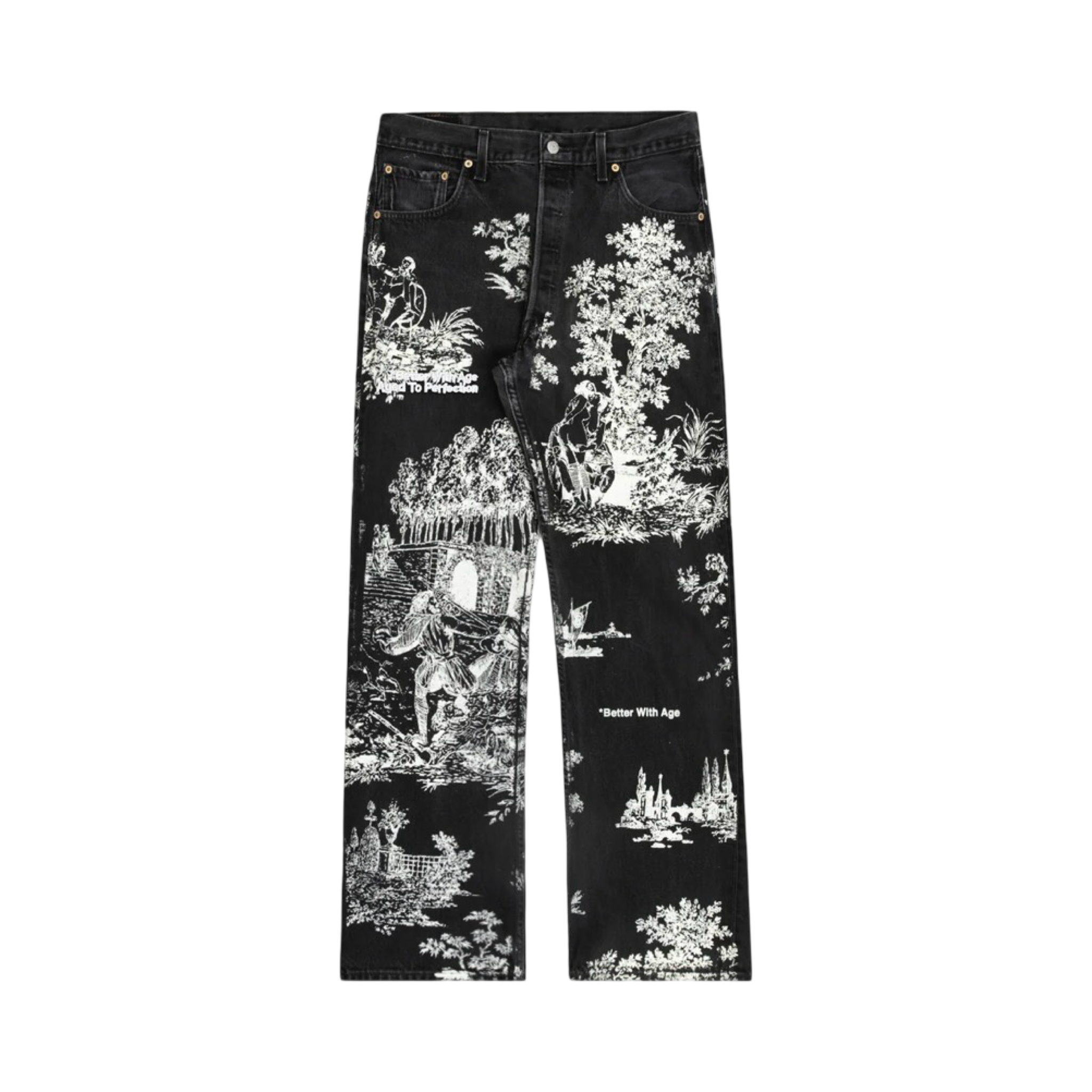 *Better With Age Teresa Black Denim