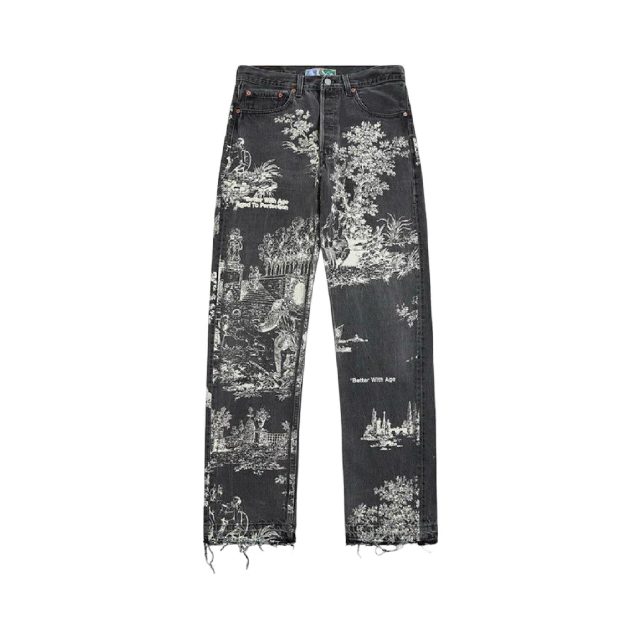 *Better With Age Teresa Grey Wash Denim
