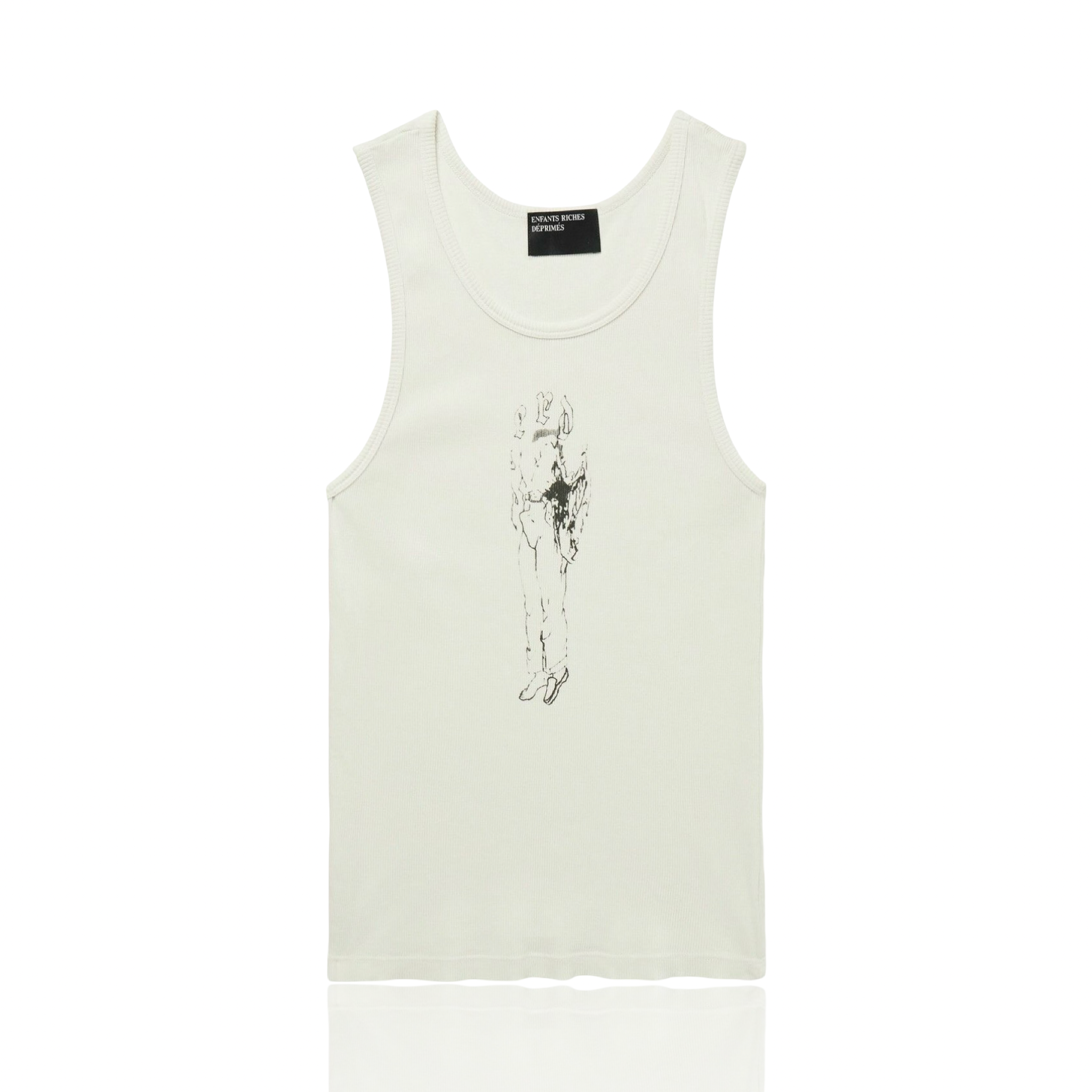 Enfants Riches Déprimés Bad Professor Tank Top White