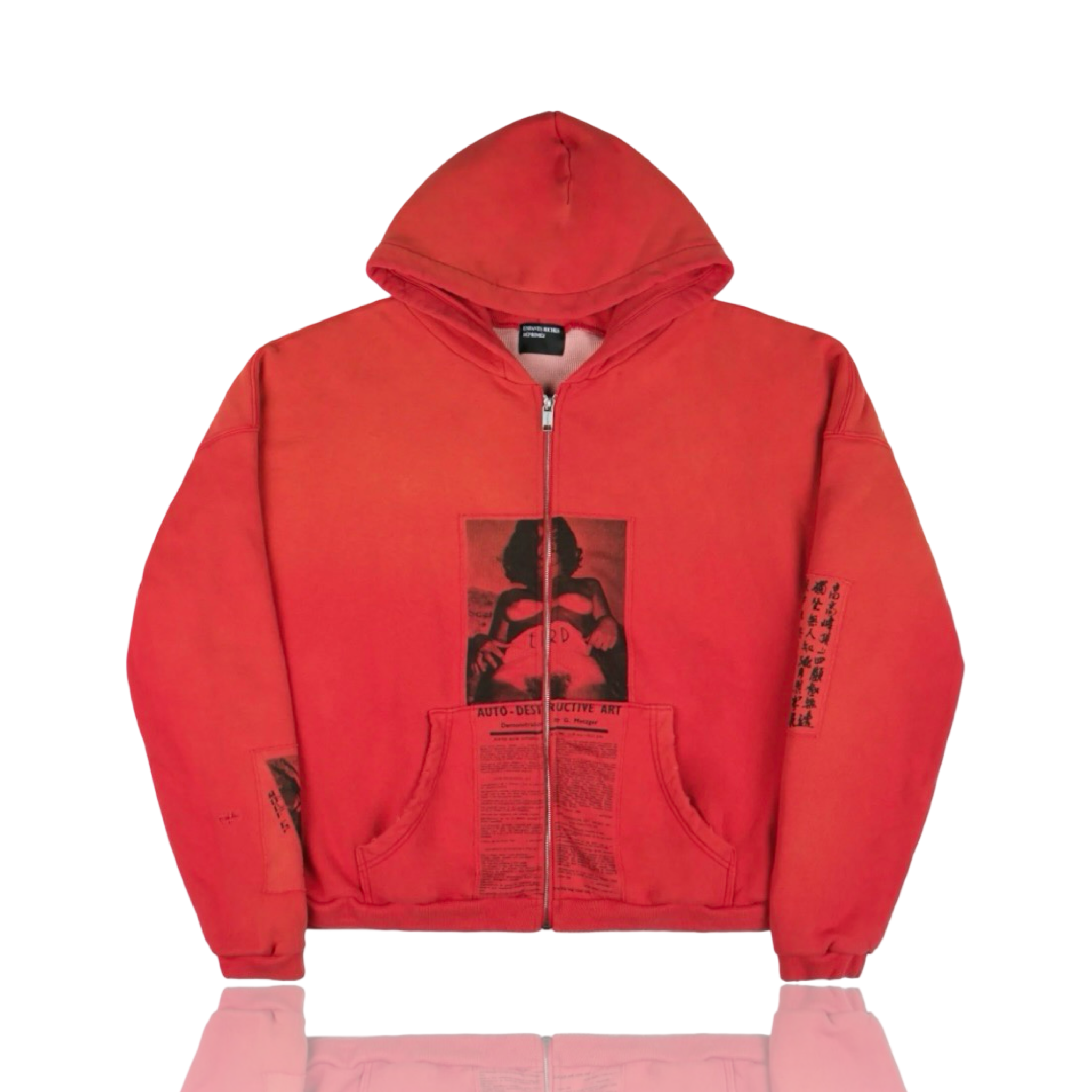 Enfants Riches Déprimés Anti Process Red Zip Up