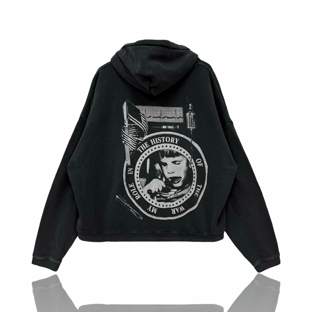Enfants Riches Déprimés My Role In The War Hoodie Charcoal
