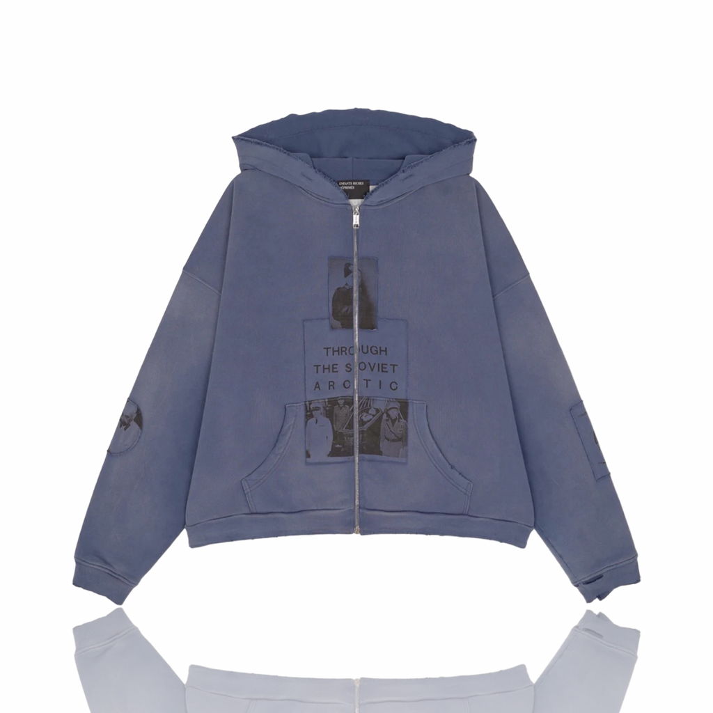 Enfants Riches Déprimés Soviet Artic Assemblage Zip Up Blue