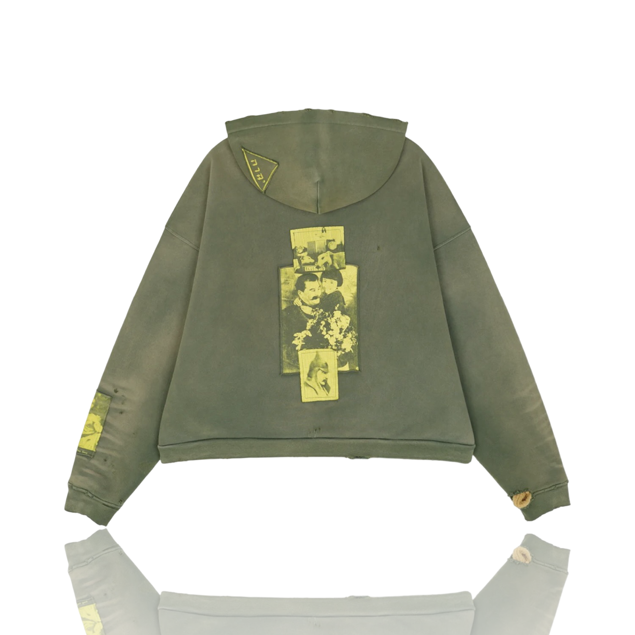 Enfants Riches Déprimés Two Wars Within One Assemblage Zip Up Green