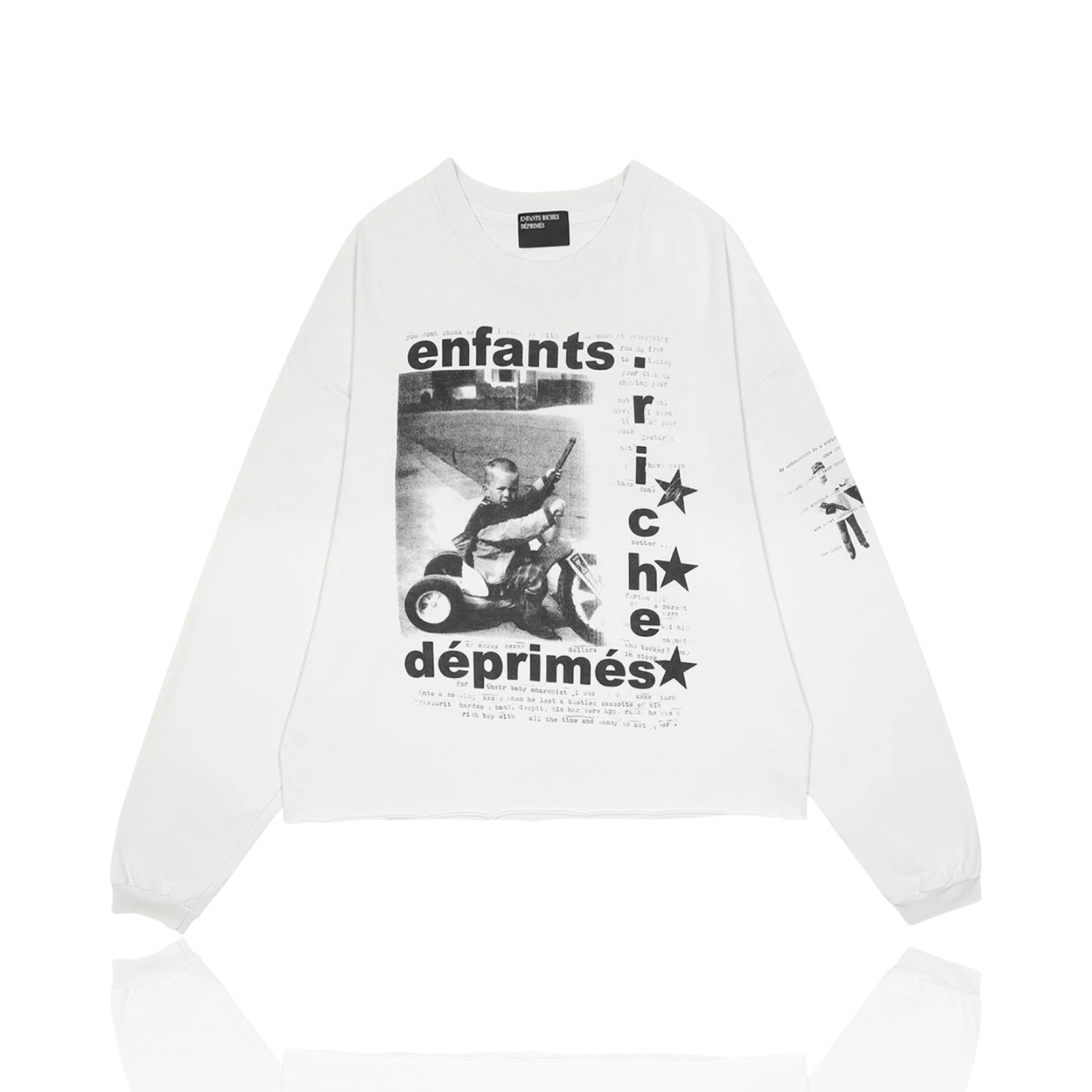 Enfants Riches Déprimés My Underground Tricycle LongSleeve White