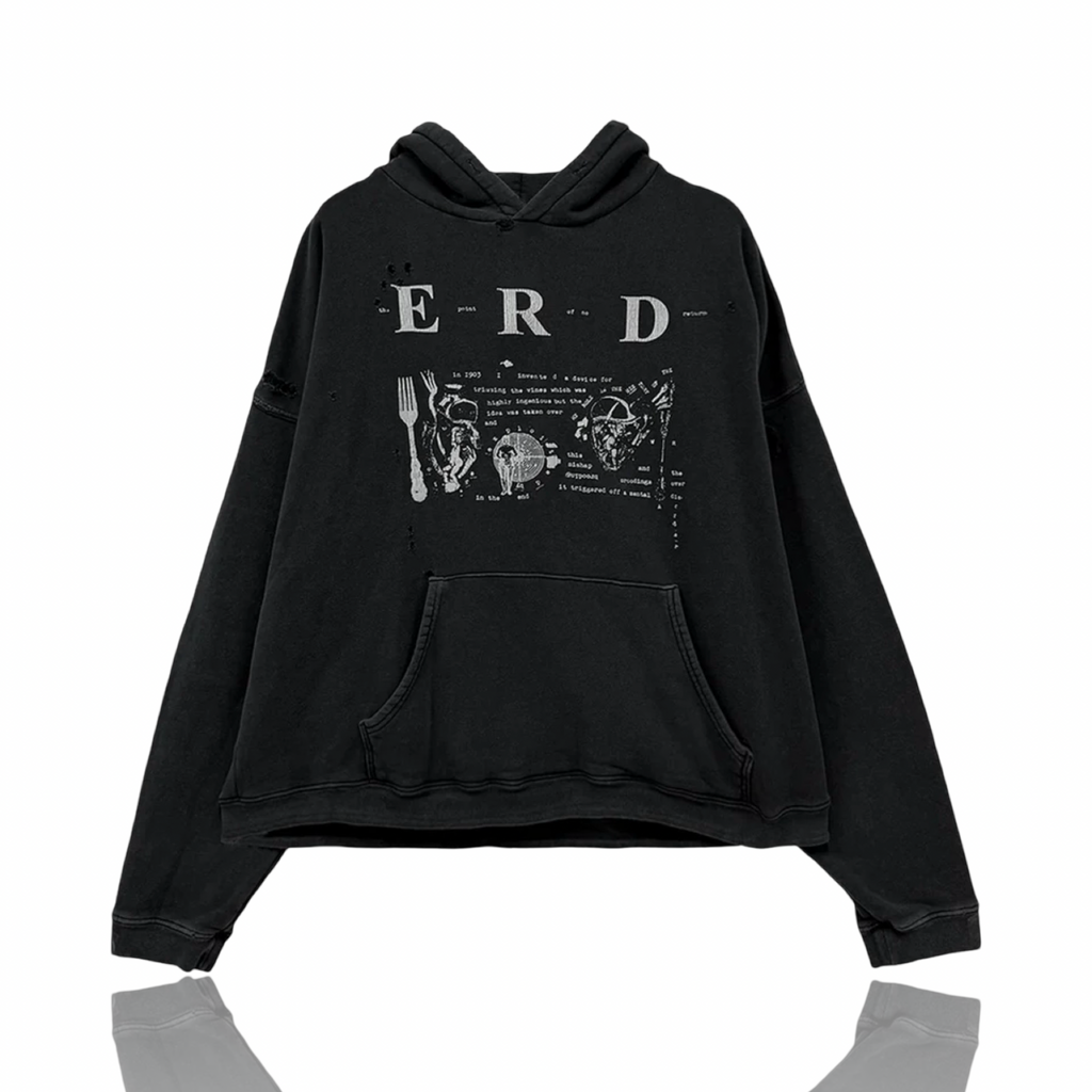 Enfants Riches Déprimés My Role In The War Hoodie Charcoal