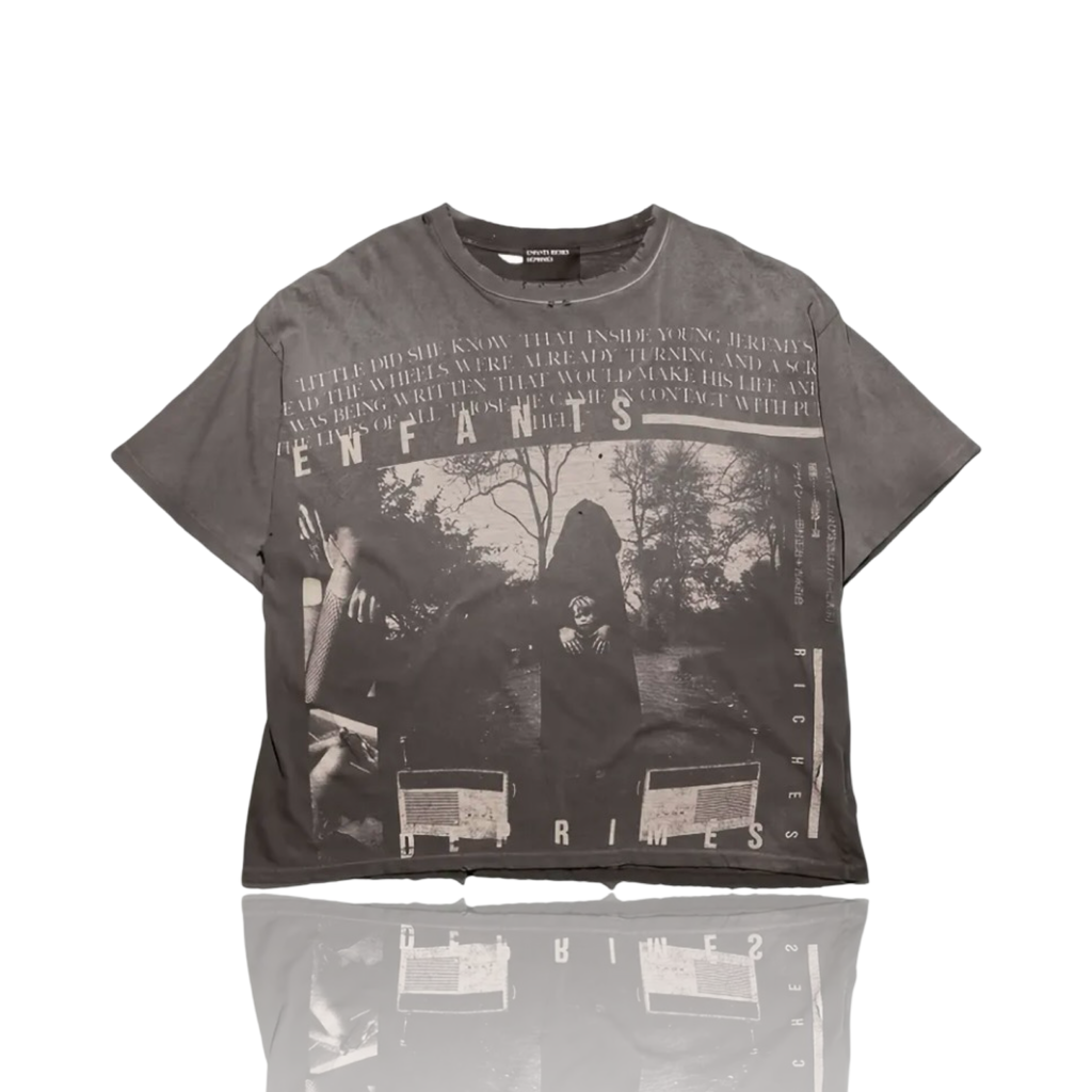 Enfants Riches Déprimés Jeremy Washed Brown Tee