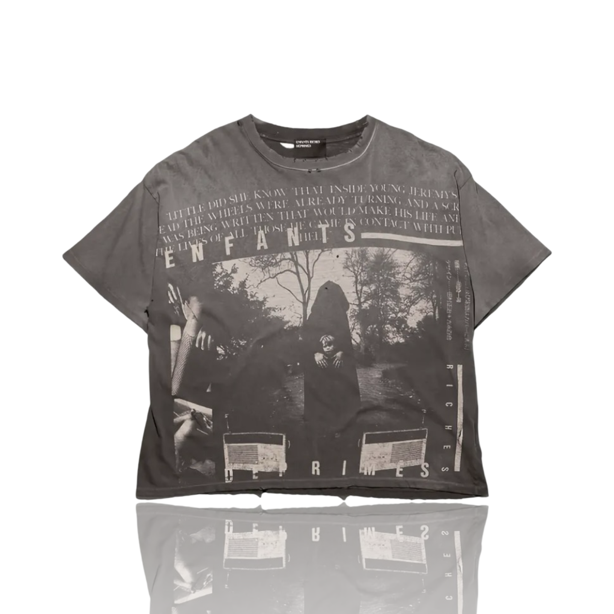 Enfants Riches Déprimés Jeremy Washed Brown Tee