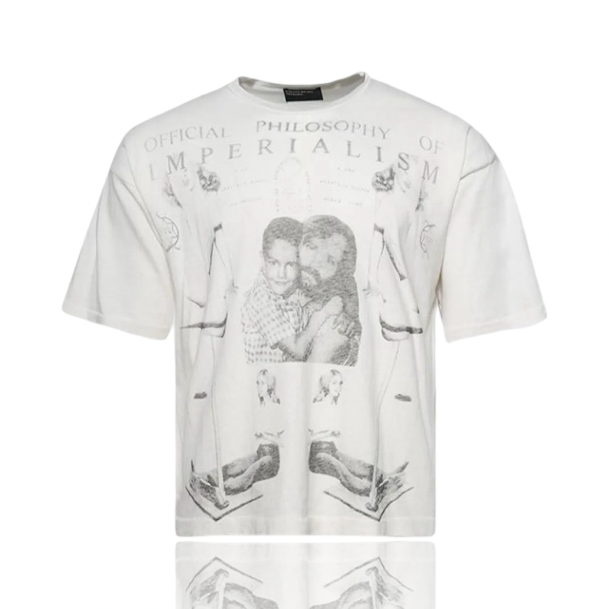 Enfants Riches Déprimés Philosophy Of Imperialism Tee White