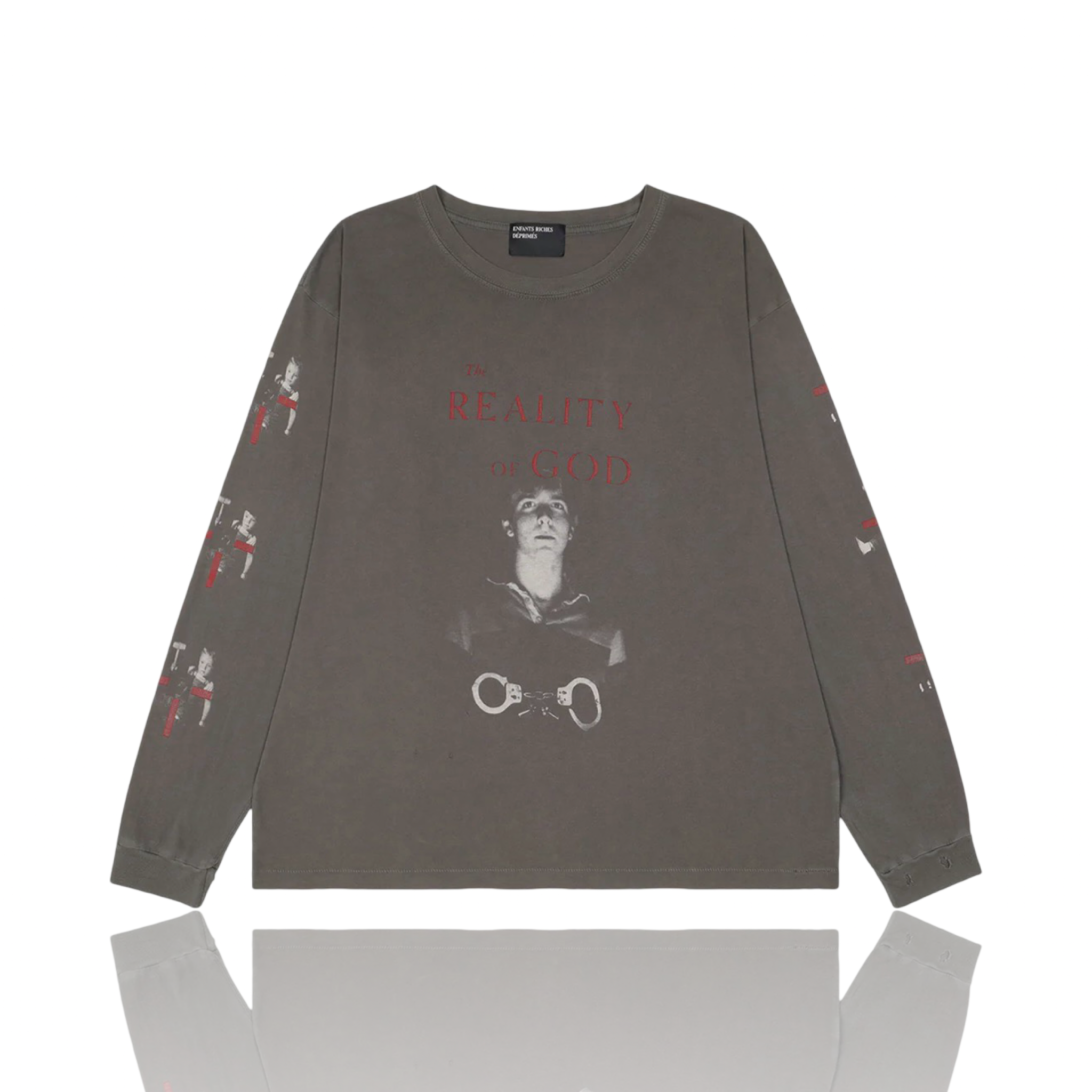 Enfants Riches Déprimés The Reality Of God Washed Black Longsleeve