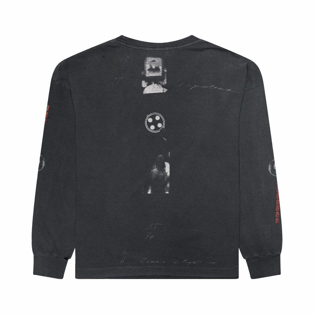 Enfants Riches Déprimés Vintage Black Bathroom Stall Graphic LongSleeve