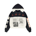 Stile De Amor Black Patch Hoodie