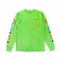 Chrome Hearts X Matty Boy Sex Records Logo Slime Green LongSleeve