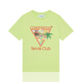 Casablanca Green Icon Tennis Tee